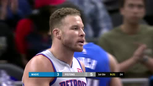 【NBA集锦】格里芬带枪直冲篮下 轻松打成2加1