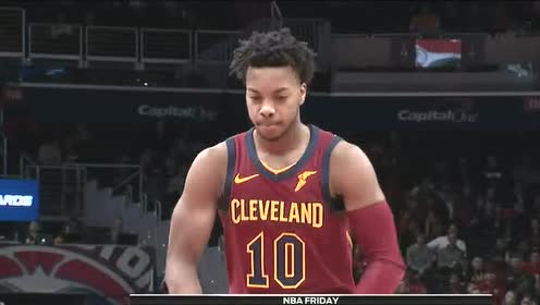 【NBA集錦】騎士vs奇才第1節(jié) 布朗對飆奧斯曼三分火熱