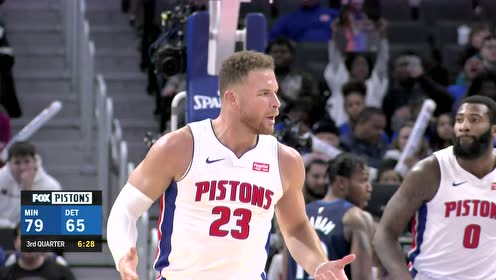 【NBA集锦】块头大优势明显 格里芬肉弹碾压内线