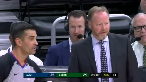 【NBA集錦】爵士vs雄鹿第2節(jié) 字母哥強(qiáng)頂防守轉(zhuǎn)身暴扣