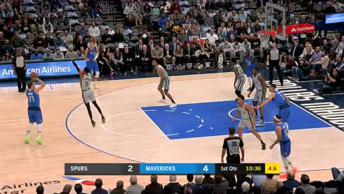 【NBA集錦】已成為常規(guī)武器 東契奇后撤步三分一箭穿心