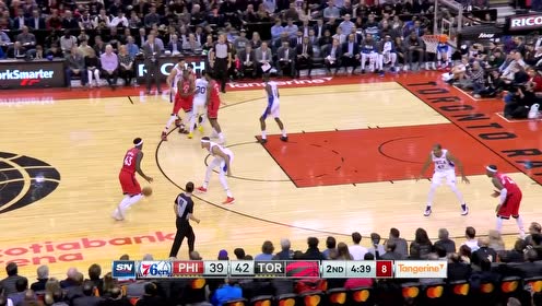 【NBA集錦】身如游龍翩若驚鴻 西亞卡姆夢幻腳步單打哈里斯