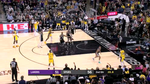 【NBA集錦】波普第二定律開啟？半場結束之前飆中壓哨三分
