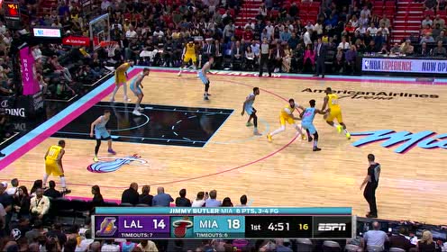 【NBA集錦】詹姆斯高拋妙傳 濃眉空接單手暴力劈扣