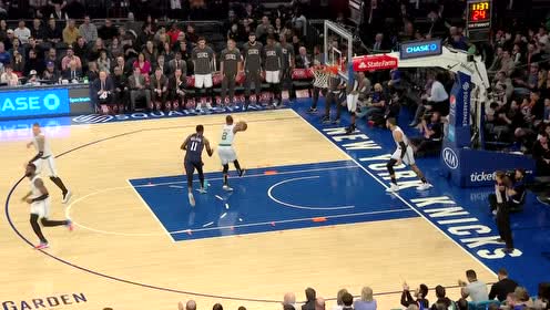 【NBA集锦】欢迎来到纽约市！兰德尔撤步中投开门红