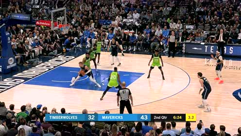 【NBA集锦】单打谁也帽不到 波神强硬背打唐斯翻身跳投命中