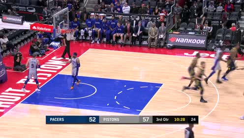 【NBA集錦】不進(jìn)對(duì)不起隊(duì)友 布羅格登追身空位三分有的放矢