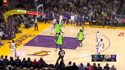 【NBA集锦】飞龙在天! 戴维斯反击冲锋暴扣
