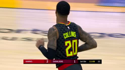 【NBA集锦】一失足成千古恨!加兰德传球大意科林斯抢断暴扣难阻挡