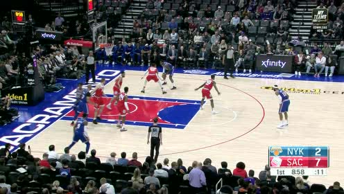 【NBA集錦】蘭德爾穿越人墻強行上籃 再來加足馬力連續(xù)內(nèi)線取分