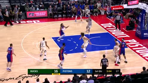 【NBA集錦】德拉蒙德無情大帽扇飛希爾 羅斯分球加洛韋三分命中