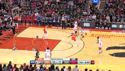 【NBA集锦】跟着大哥走吃喝全都有 范弗利特助飞布歇空接暴扣
