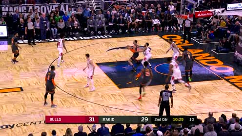 【NBA集锦】一波鲤鱼打挺 戈登内线翻身跳投稳稳命中