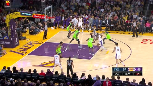 【NBA集锦】生日大礼终于收到! 霍华德接波普传球空接大力虐筐