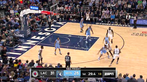 【NBA集錦】想當給力的隊友 內(nèi)皮爾妙傳維金斯空切暴扣