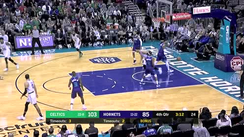 【NBA集锦】沃克炮弹妙传指哪打哪 坎特轻舒猿臂轻松上篮