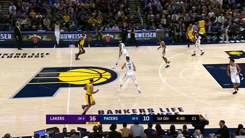 【NBA集錦】這噸位頂不??！薩博尼斯單打得分后再助布羅格登進(jìn)大號(hào)兩分