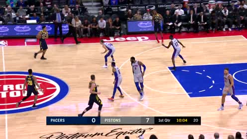 【NBA集錦】終于打破得分荒 布羅格登閃電突破以一敵三輕松上籃