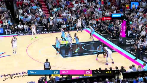 【NBA集锦】神仙大帝在线发牌 恩比德神仙打板2+1机枪扫射庆祝
