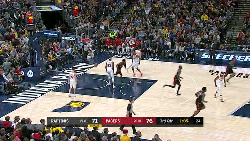 【NBA集锦】这进攻什么级别?洛瑞三回合狂砍八分压哨反超