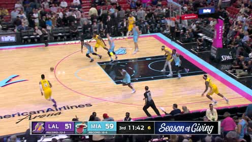 【NBA集錦】巴特勒本場第4次搶斷 納恩反擊扣籃得手