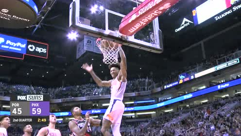 【NBA集锦】萨里奇长臂抢断 约翰逊助飞乌布雷空接暴扣