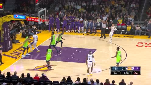 【NBA集锦】我的眼里只有你!詹姆斯仙人指路妙传浓眉滑翔暴扣