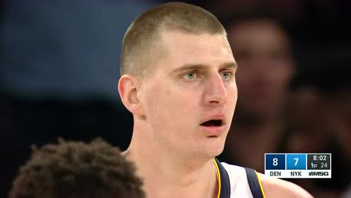 【NBA集锦】篮板卡位起争端! 莫里斯推搡约基奇场面火爆