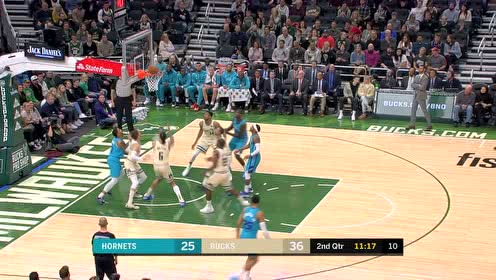 【NBA集錦】里突外投都能進(jìn) 格拉漢姆連得5分