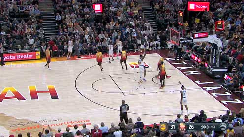 【NBA集錦】與時間賽跑 庫茲馬超燃壓哨三分劃破天際