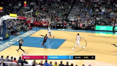 【NBA集錦】鄧恩助攻拉文空接扣籃 馬爾卡寧自拋自搶補扣得手