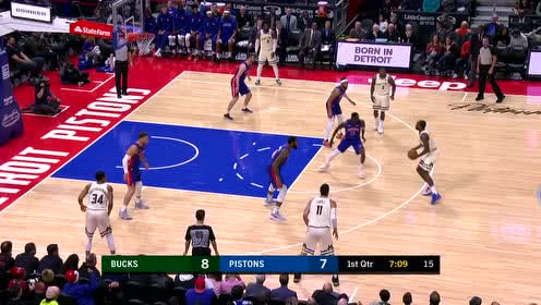 【NBA集錦】德拉蒙德勾手取分 米德爾頓撤步三分