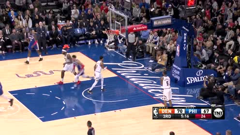 【NBA集錦】不氣盛叫年輕人嗎 塞布爾飛身暴扣吹響反擊號角