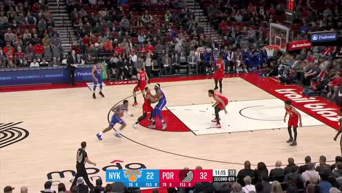 【NBA集锦】单打CJ也不怕 佩顿直杀篮下上篮得手