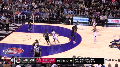【NBA集锦】猛龙篮下击鼓传花连送骚传 小加索尔细腻中投完成终结
