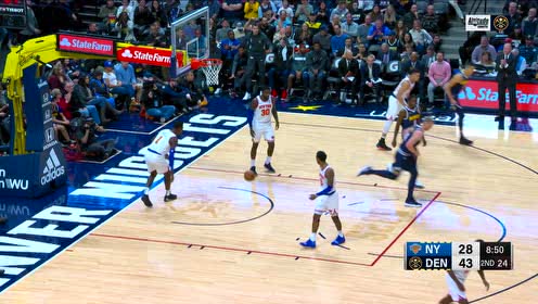 【NBA集锦】行云流水!普拉姆利转身暴扣一气呵成