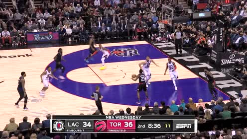 【NBA集锦】哈雷尔不沾手妙传秀翻了 哈克里斯空切扣篮美滋滋