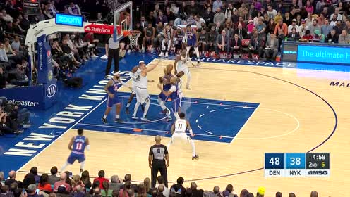 【NBA集锦】约基奇人群中完成抢断 莫里斯反击暴扣势大力沉