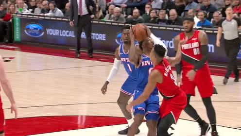 【NBA集锦】麦科勒姆左手切右手帽 没想到你是这样的CJ
