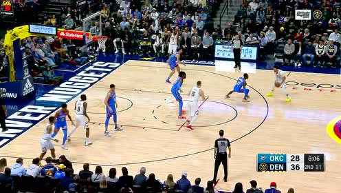 【NBA集錦】打球就是這么靈動！ 約基奇巧妙轉(zhuǎn)身過人舔籃得手