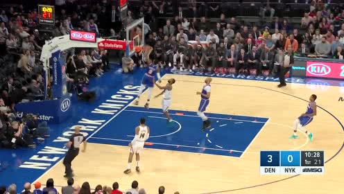 【NBA集锦】探花郎名不虚传 巴雷特一马当先单臂劈扣