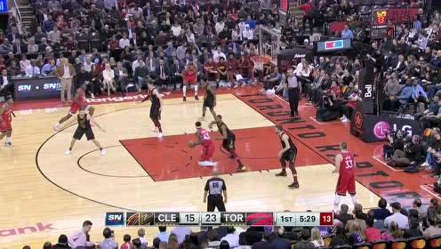 【NBA集錦】打的湯普森找不著北！西亞卡姆后仰跳投迎射成功