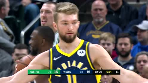 【NBA集錦】這個前鋒夠強(qiáng)硬！薩博尼斯不懼雙人包夾打成2＋1