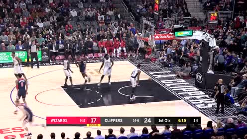【NBA集锦】三分钟三个三分球! 贝尔坦斯弹无虚发紧追比分