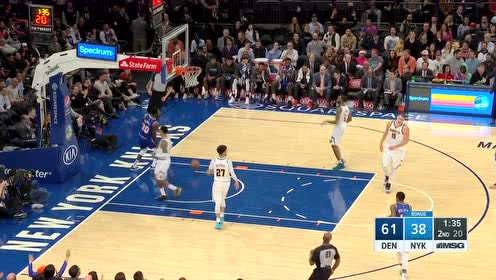 【NBA集锦】野兽出没请注意 兰德尔霸王举鼎双手暴扣