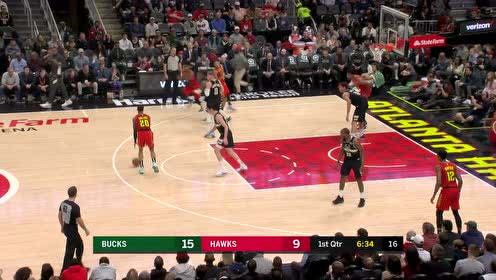 【NBA集锦】怎么投怎么有 米德尔顿里外开花连得5分
