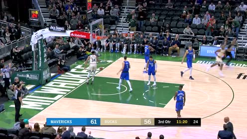 【NBA集锦】灵性妙传撕裂防线 字母哥云端漫步滑翔劈扣