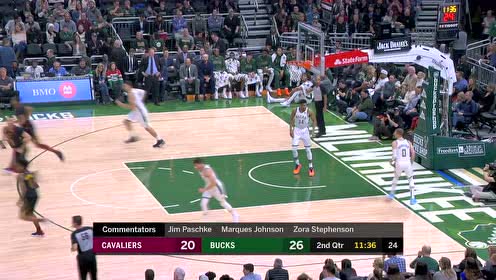 【NBA集錦】外線火力全開 加蘭弧頂三分一箭穿心