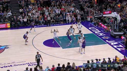 【NBA集锦】手感百发百中 罗伊斯外线架起高炮精准制导