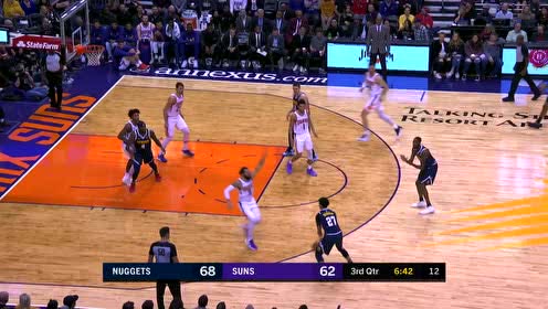 【NBA集锦】米尔萨普突分约基奇吃饼 萨里奇回一个措手不及同样吃饼打进
